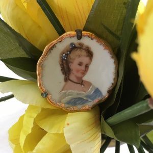 1940’s Porcelain Limoges Brooch